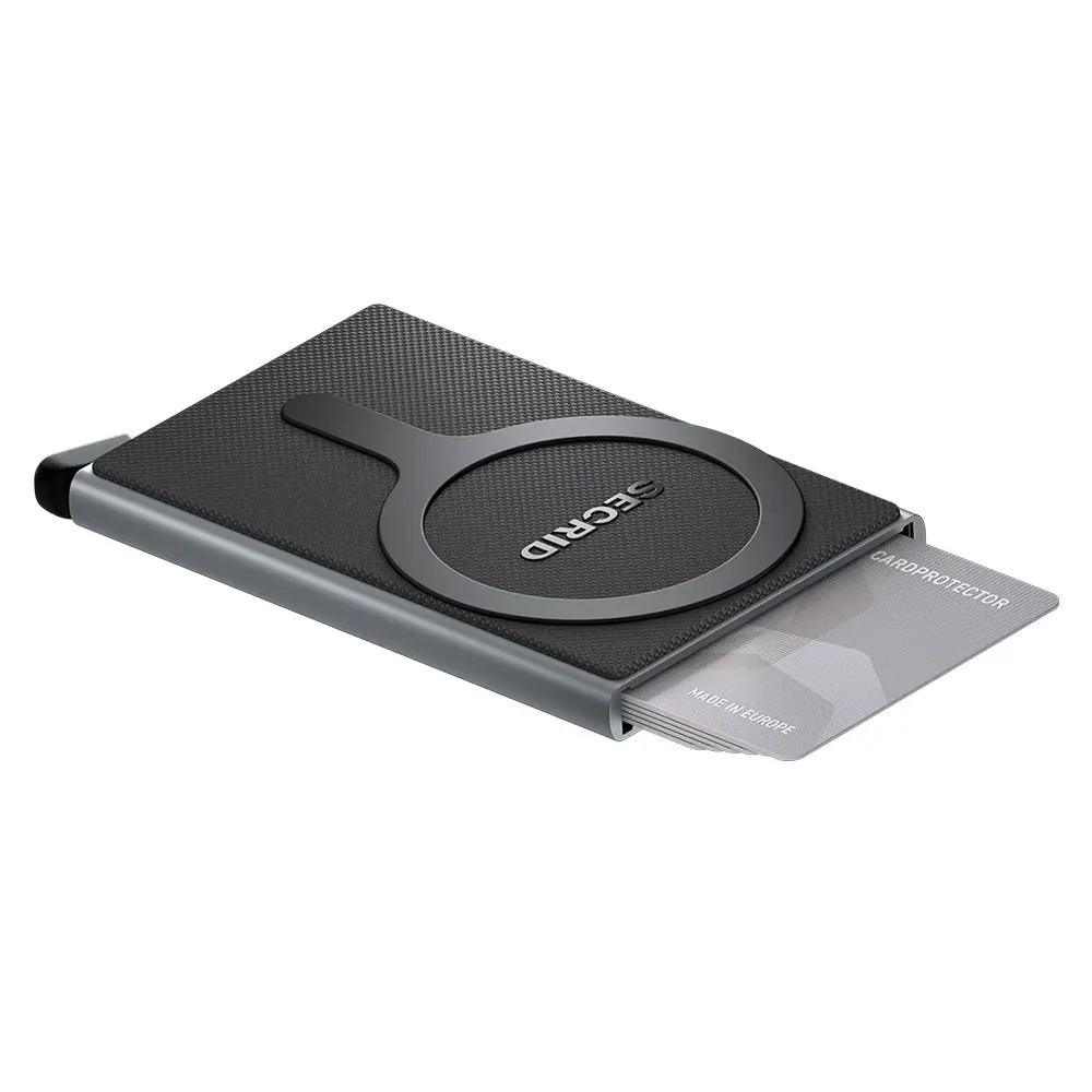 Автоматичен калъф за карти SECRID - Titanium, за MagSafe, с RFID и NFC защита - 4