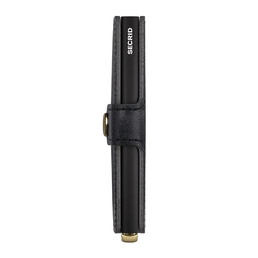 Портфейл SECRID - Mini Premium Emboss Black, с RFID защита - 2