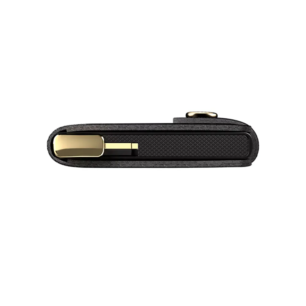 Портфейл SECRID - Mini Premium Emboss Black, с RFID защита - 5