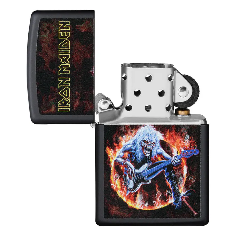 Запалка Zippo - Iron Maiden Eddie's Flame Design - 4