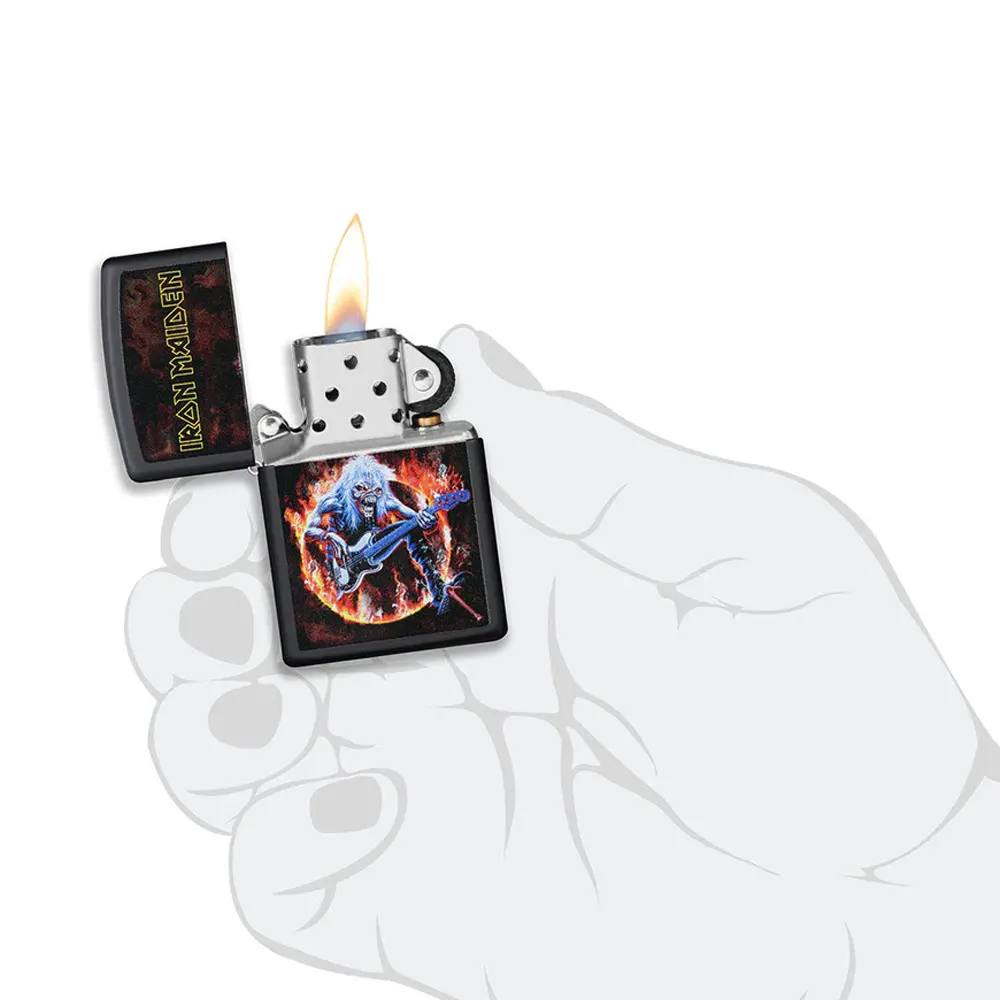 Запалка Zippo - Iron Maiden Eddie's Flame Design - 5