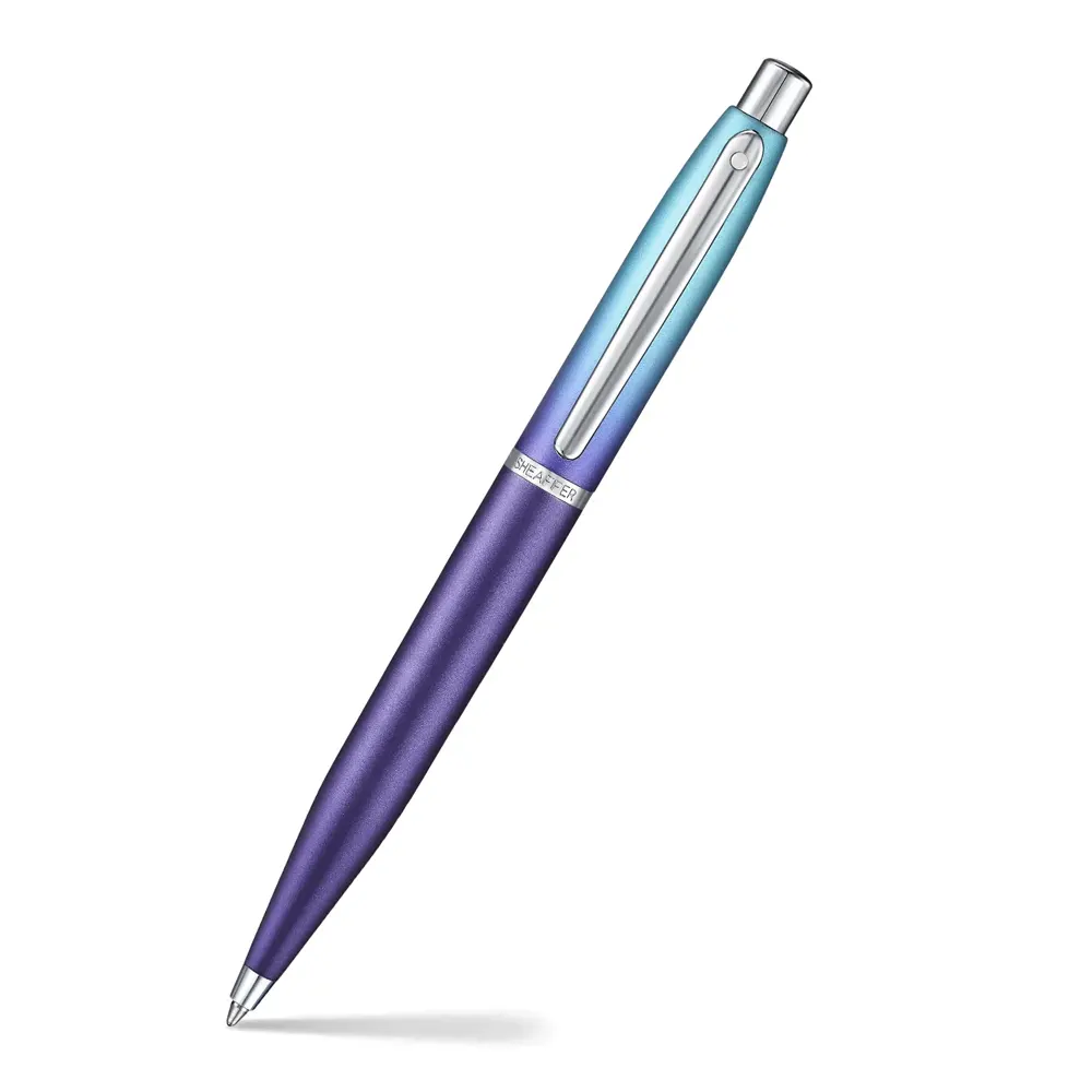 Комплект Sheaffer - VFM Expressions, химикалка и кожен портфейл - 3