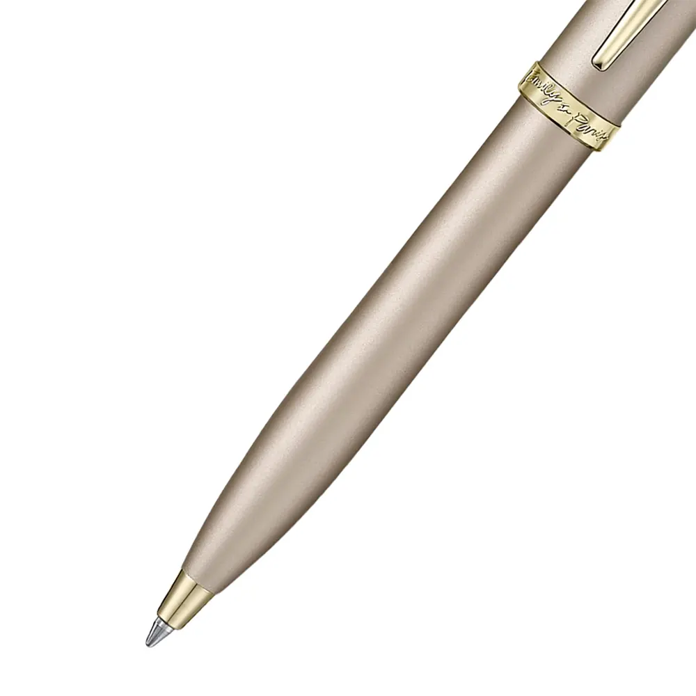 Химикалка Sheaffer 100 x Emily in Paris - Champagne Gold with Champagne Gold Trims - 4