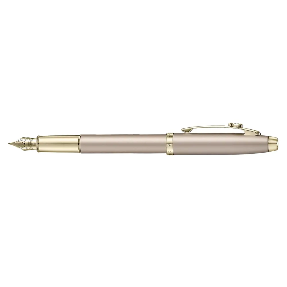 Писалка Sheaffer 100 x Emily in Paris - Champagne Gold with Champagne Gold Trims, F перо - 2
