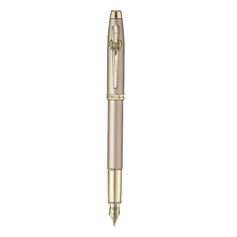 Писалка Sheaffer 100 x Emily in Paris - Champagne Gold with Champagne Gold Trims, F перо - 3