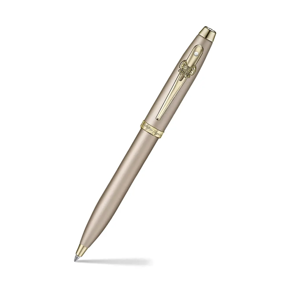 Комплект Sheaffer 100 x Emily in Paris - Champagne Gold, химикалка и тефтер А6 - 3