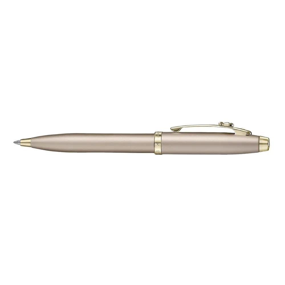 Комплект Sheaffer 100 x Emily in Paris - Champagne Gold, химикалка и калъф за карти и документи - 5
