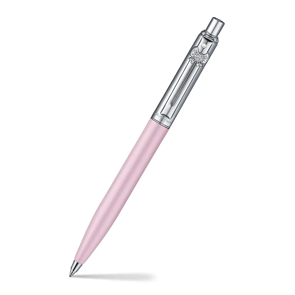 Комплект Sheaffer Sentinel x Emily in Paris - Pink Matte, химикалка и калъф за карти и документи - 3