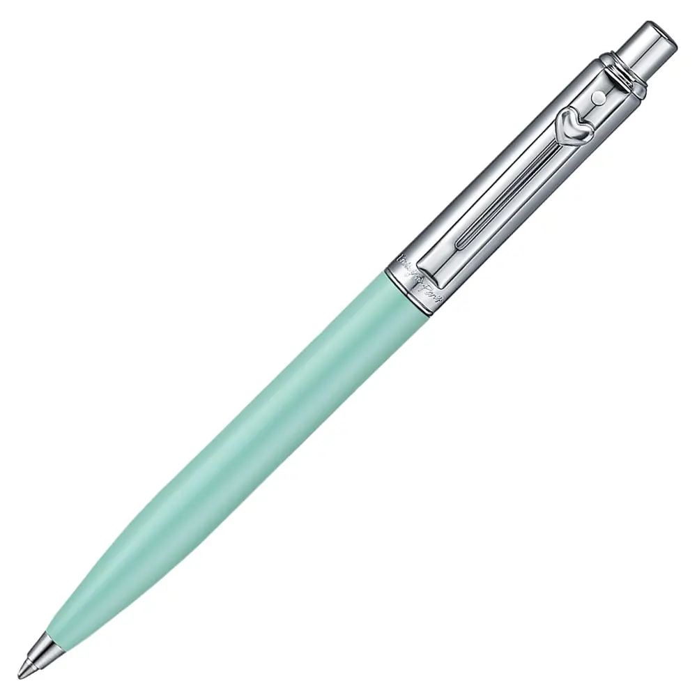 Химикалка Sheaffer Sentinel x Emily In Paris - Green Matte Finish with Chrome-Plated Trim