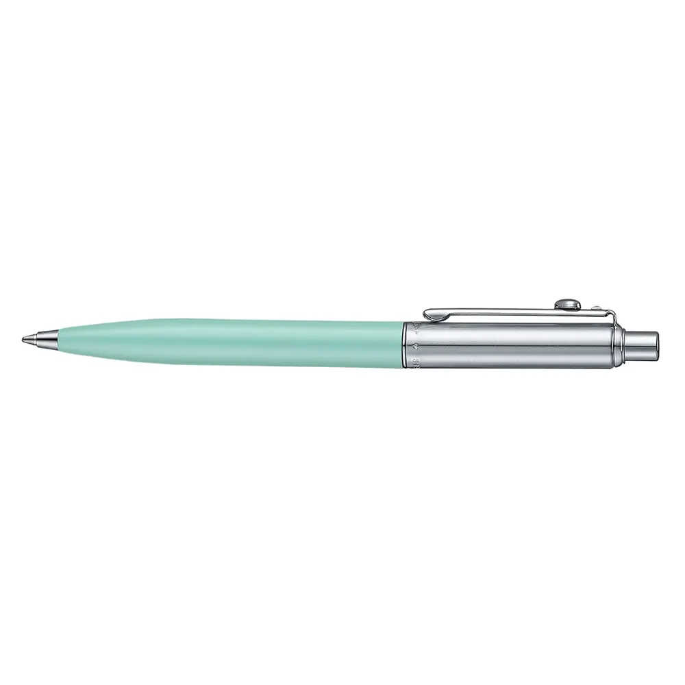 Химикалка Sheaffer Sentinel x Emily In Paris - Green Matte Finish with Chrome-Plated Trim - 2