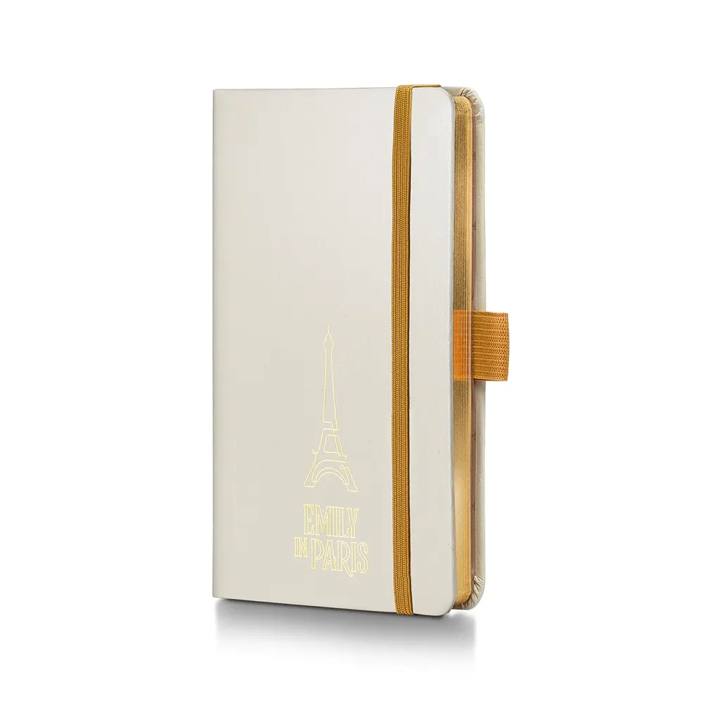Тефтер Sheaffer - Emily in Paris, А6, линиран, бежов - 3