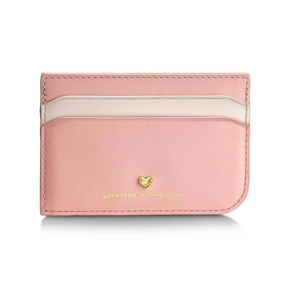 Комплект Sheaffer Prelude Mini x Emily in Paris - Pastel Pink, химикалка и калъф за карти и документи - 6