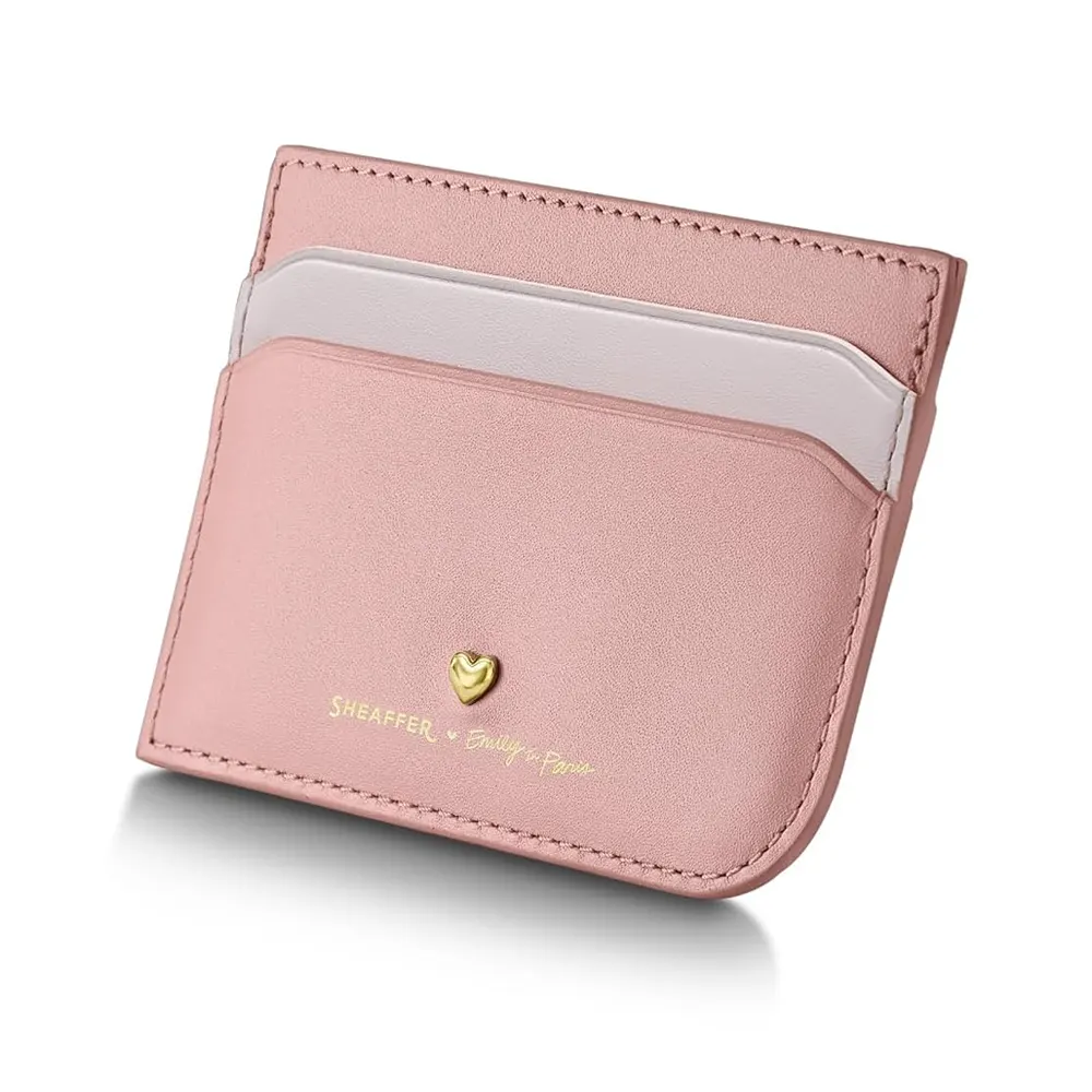 Комплект Sheaffer Prelude Mini x Emily in Paris - Pastel Pink, химикалка и калъф за карти и документи - 8