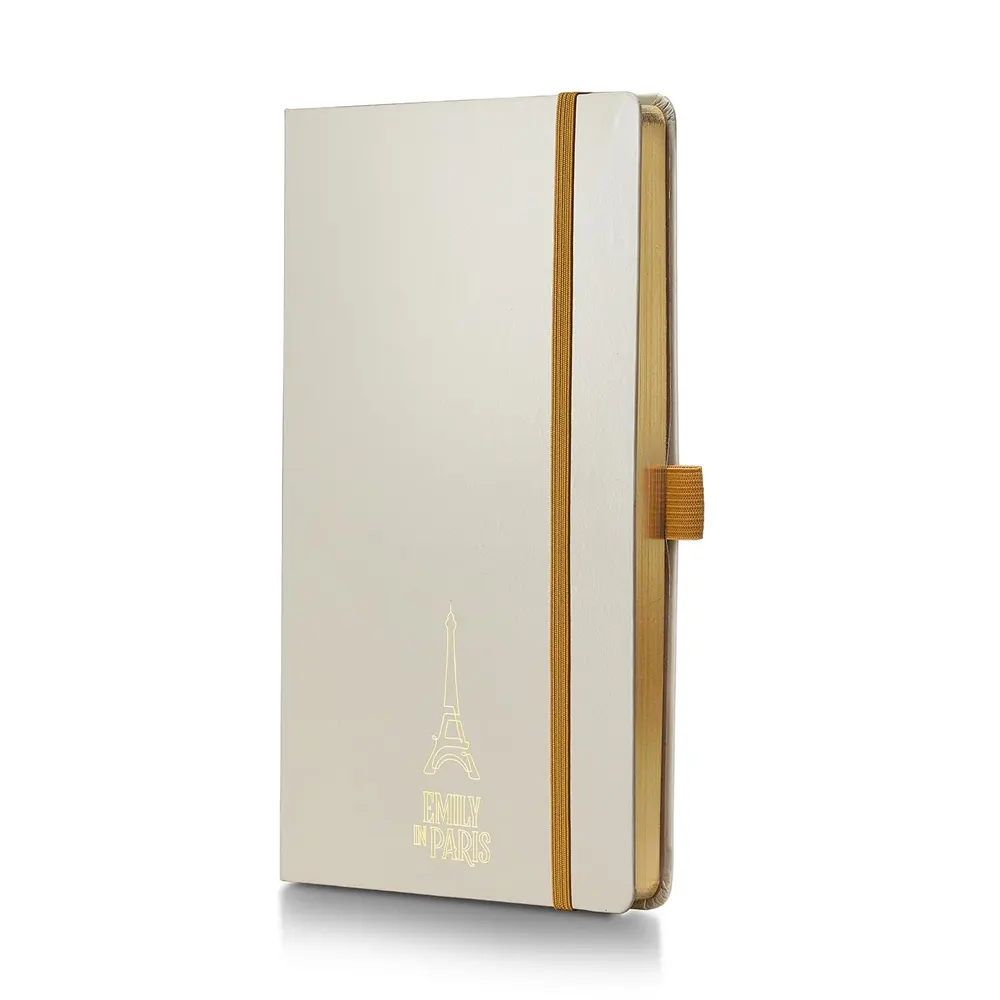 Тефтер Sheaffer - Emily in Paris, А5, линиран, бежов - 3