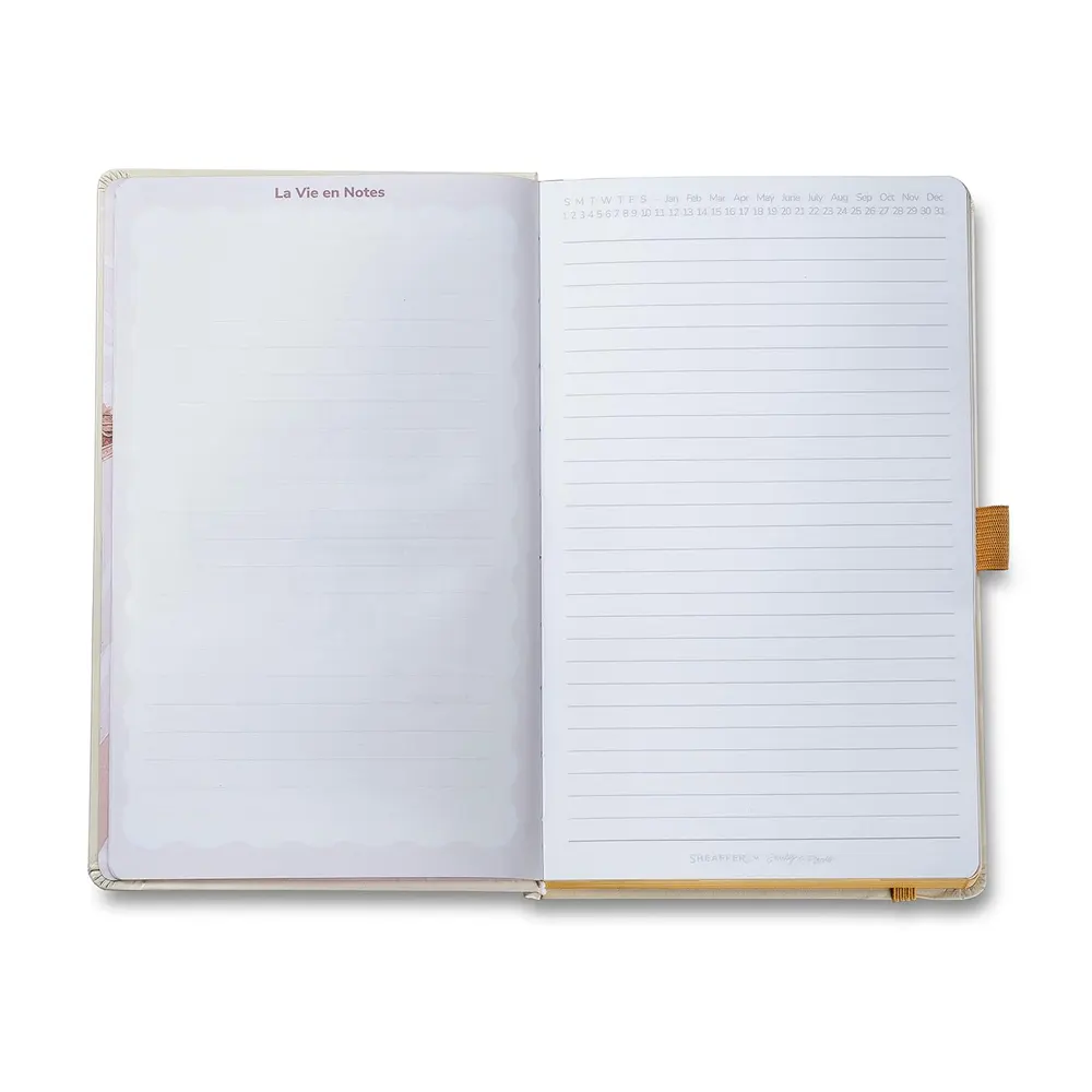 Тефтер Sheaffer - Emily in Paris, А5, линиран, бежов - 7