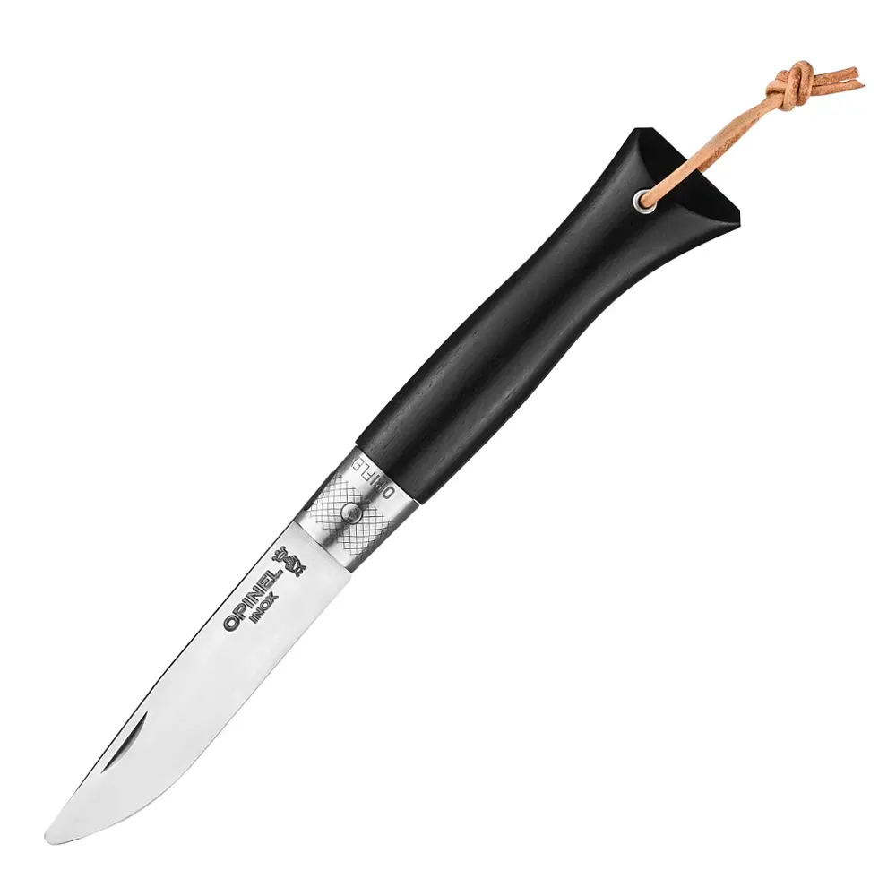 Сгъваем нож Opinel - néo6, острие 7 см, дръжка от абанос