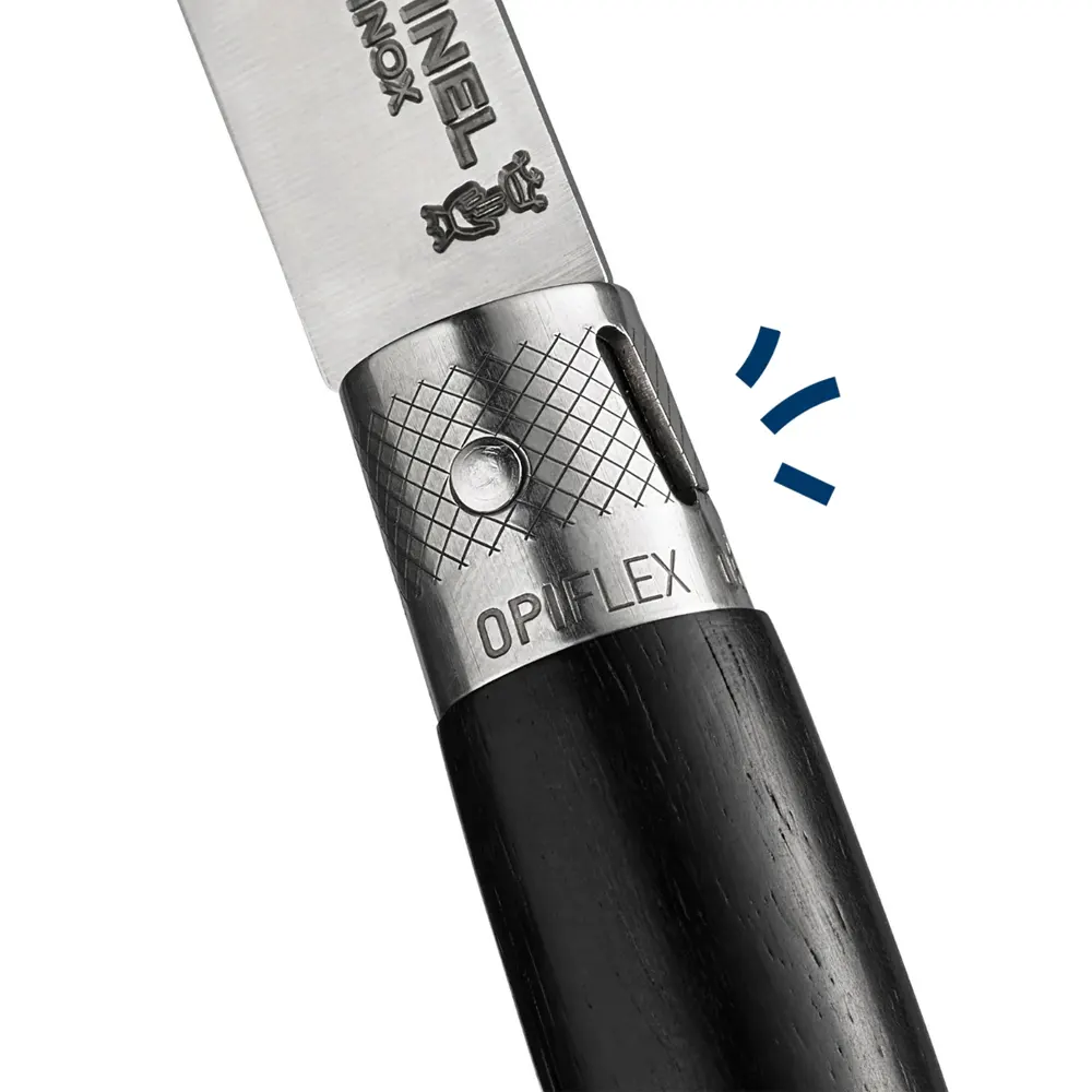 Сгъваем нож Opinel - néo6, острие 7 см, дръжка от абанос - 3