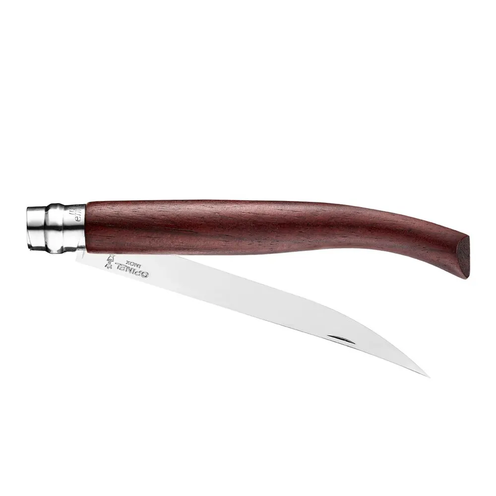 Сгъваем нож Opinel Les Effiles - Mirror Blade №15, дръжка от падук, острие 15 см - 2