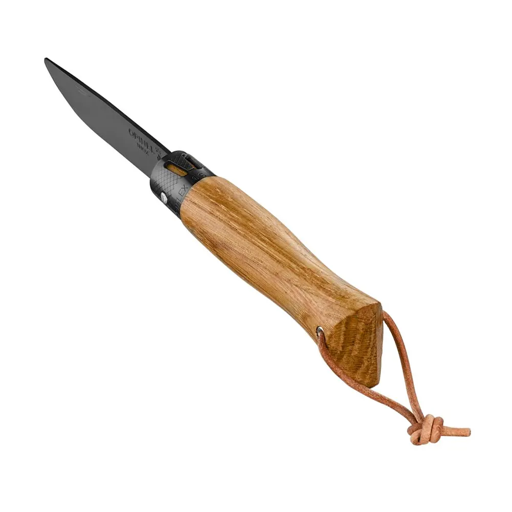 Сгъваем нож Opinel - néo6, острие 7 см, черно острие, дръжка от дъб - 3