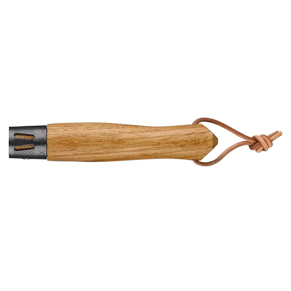 Сгъваем нож Opinel - néo6, острие 7 см, черно острие, дръжка от дъб - 4