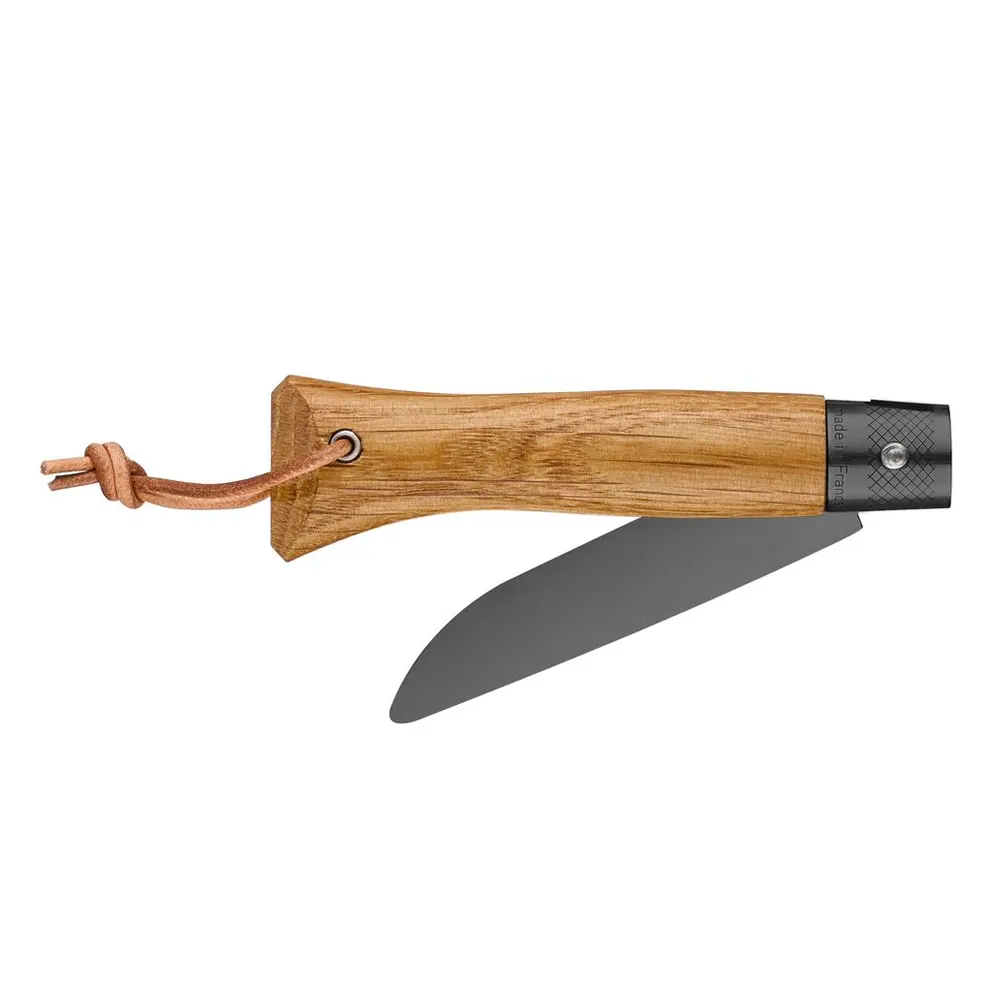 Сгъваем нож Opinel - néo6, острие 7 см, черно острие, дръжка от дъб - 5