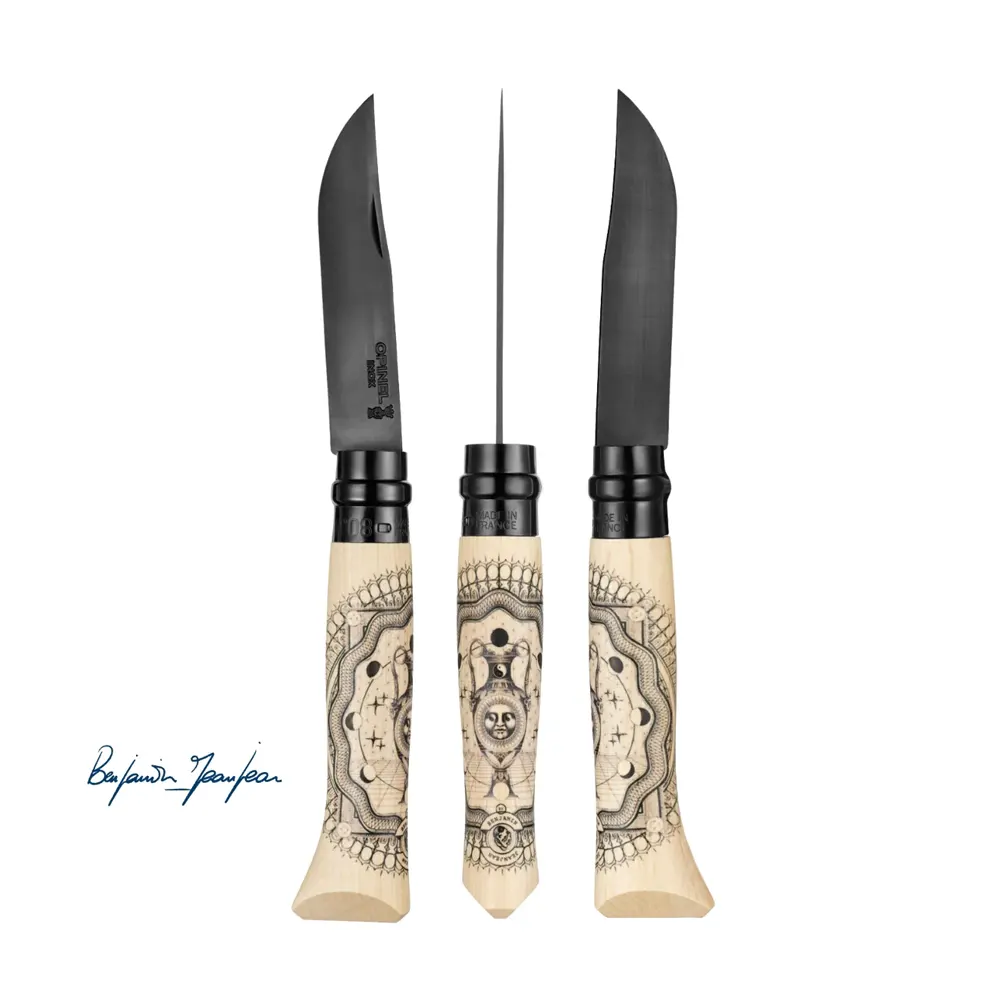 Сгъваем нож Opinel №8 Cosmos Limited Edition - Benjamin Jeanjean - 5