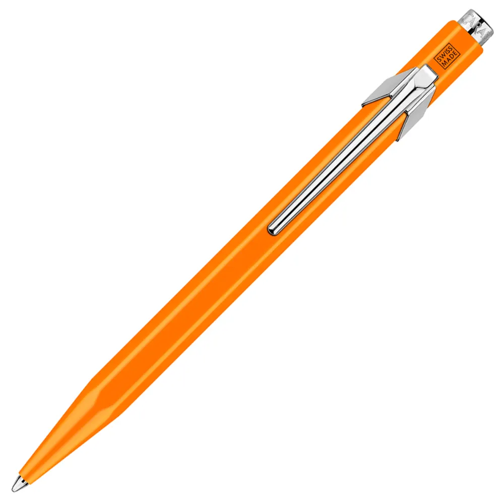 Химикалка Caran d'Ache - 849 Pop Line Collection, Fluorescent Orange