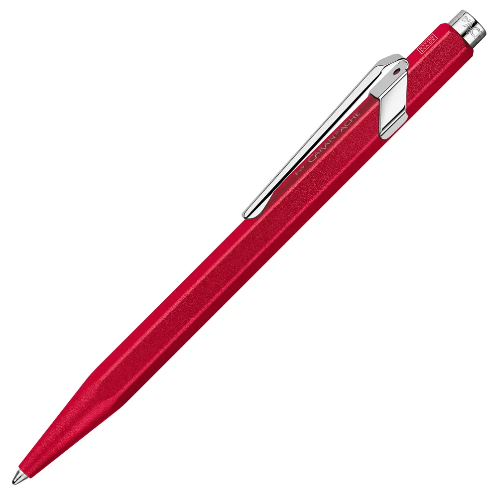 Химикалка Caran D'Ache 849 - Colormat-X, червена - 2