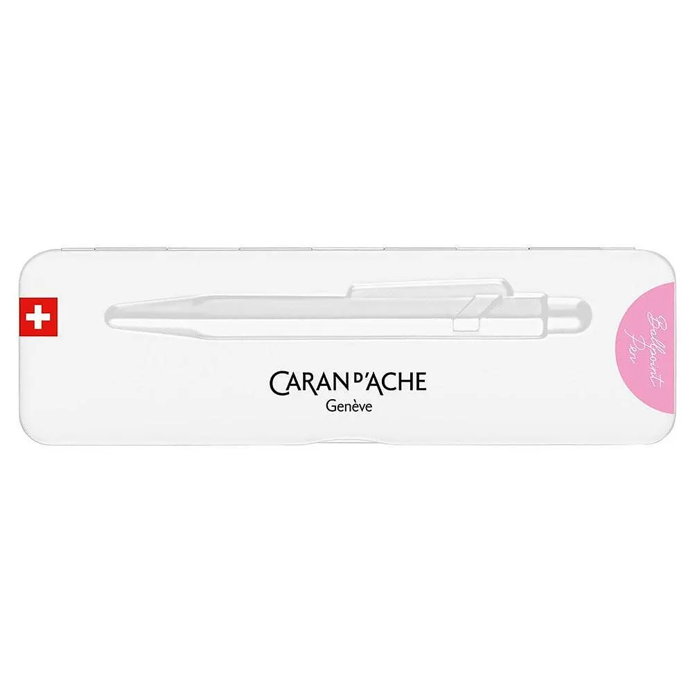 Химикалка Caran D'Ache 849 - Colormat-X, розова - 4