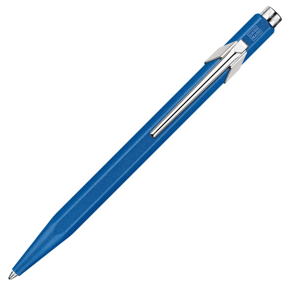 Химикалка Caran D'Ache 849 - Colormat-X, синя