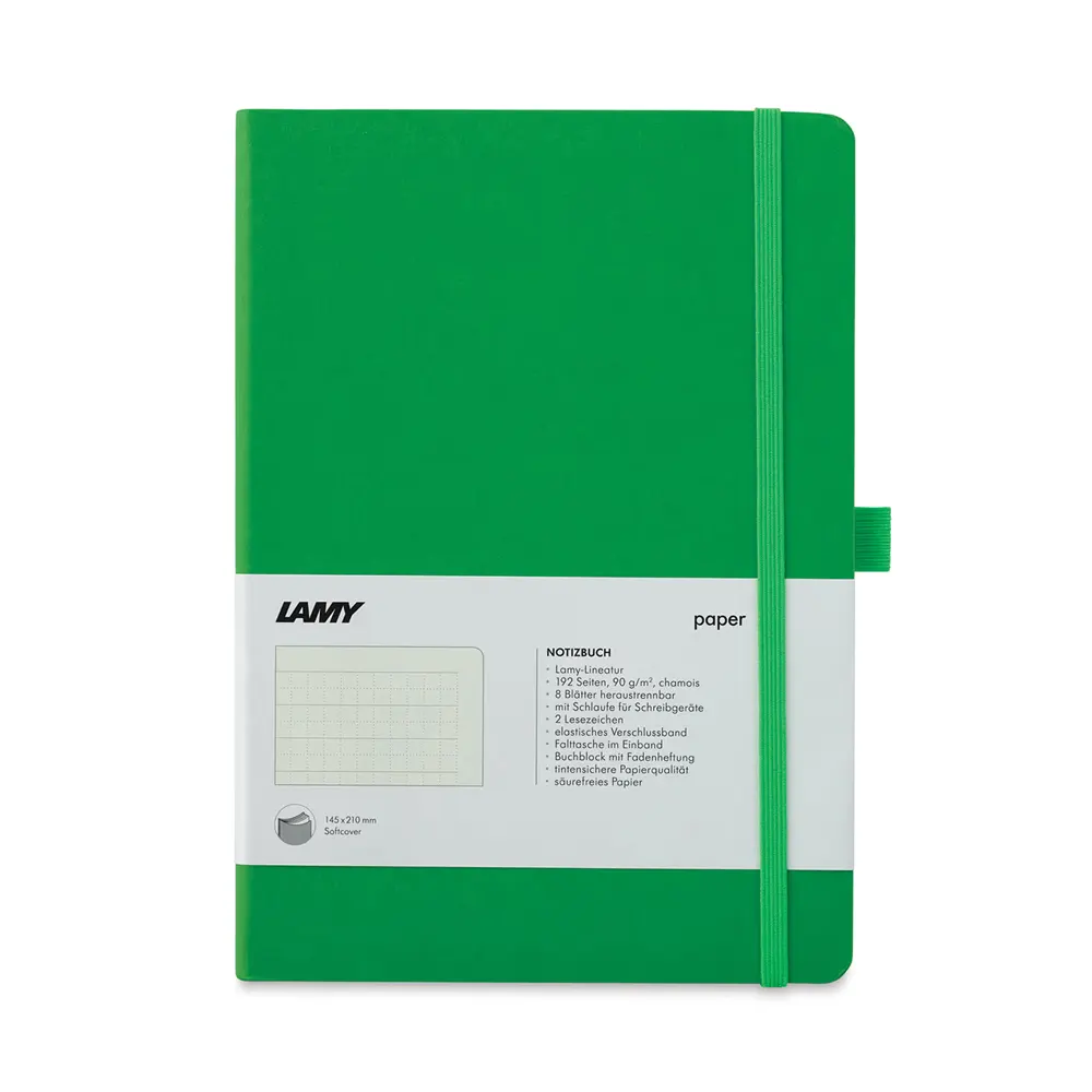 Тефтер Lamy, А5, меки корици, зелен