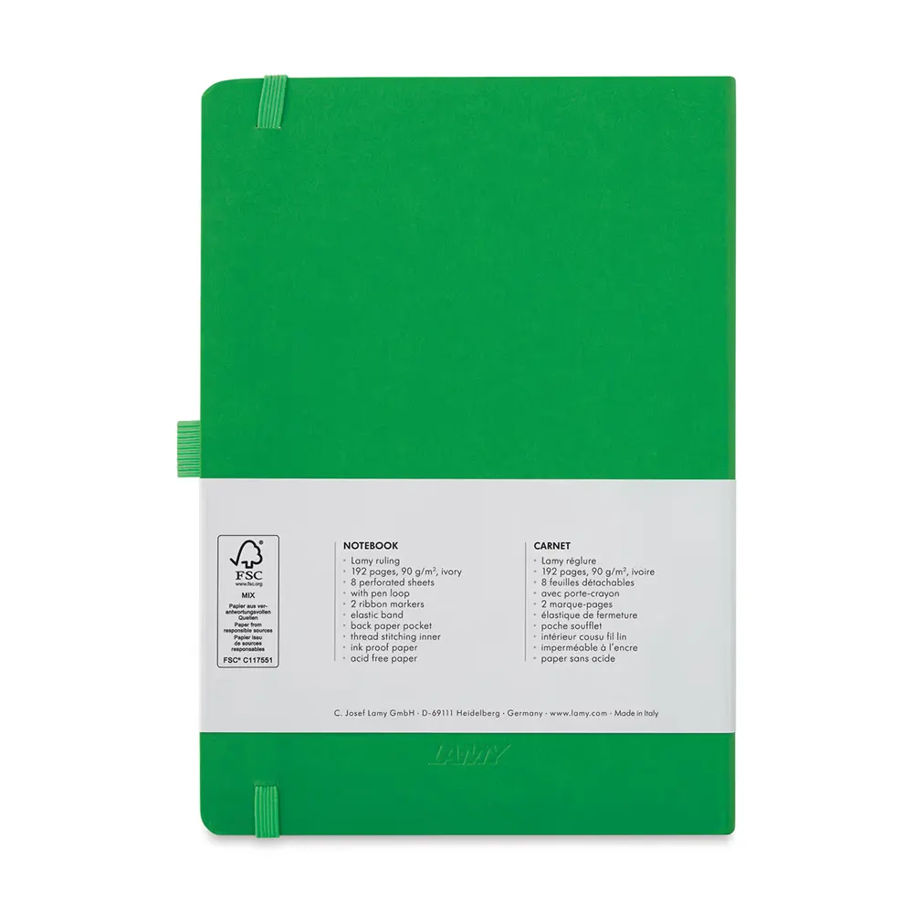 Тефтер Lamy, А5, меки корици, зелен - 4