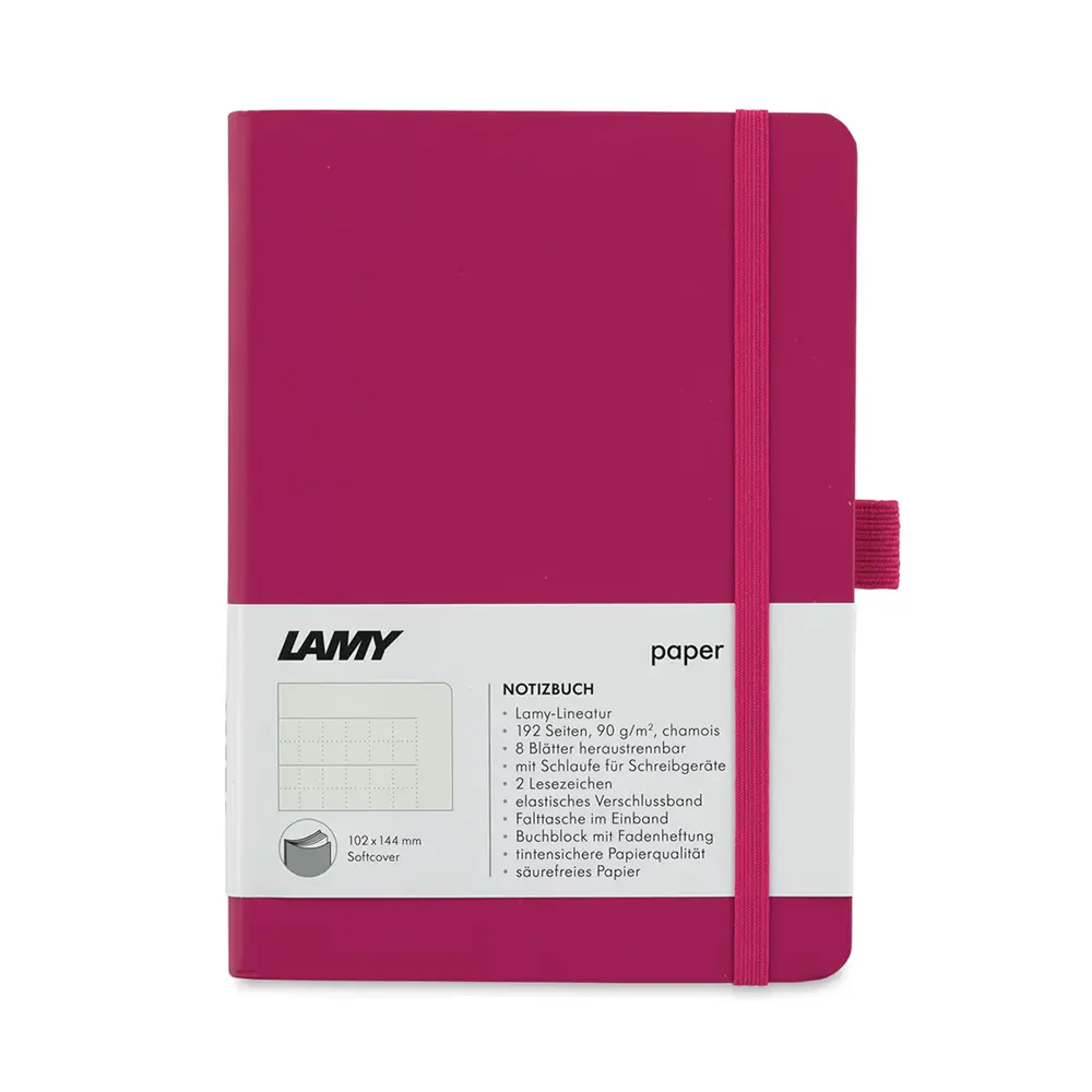 Тефтер Lamy, А5, меки корици, розов