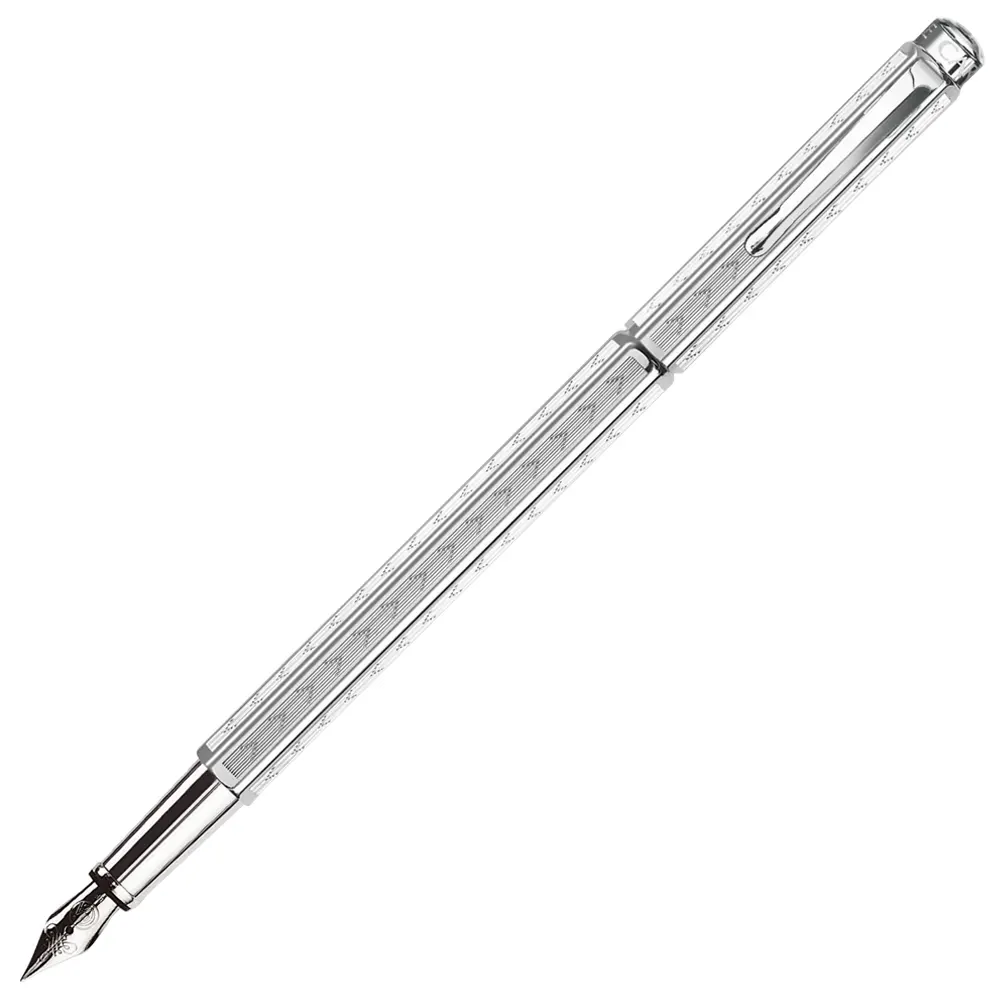 Писалка Caran d'Ache - Ecridor Chevron Palladium, F перо