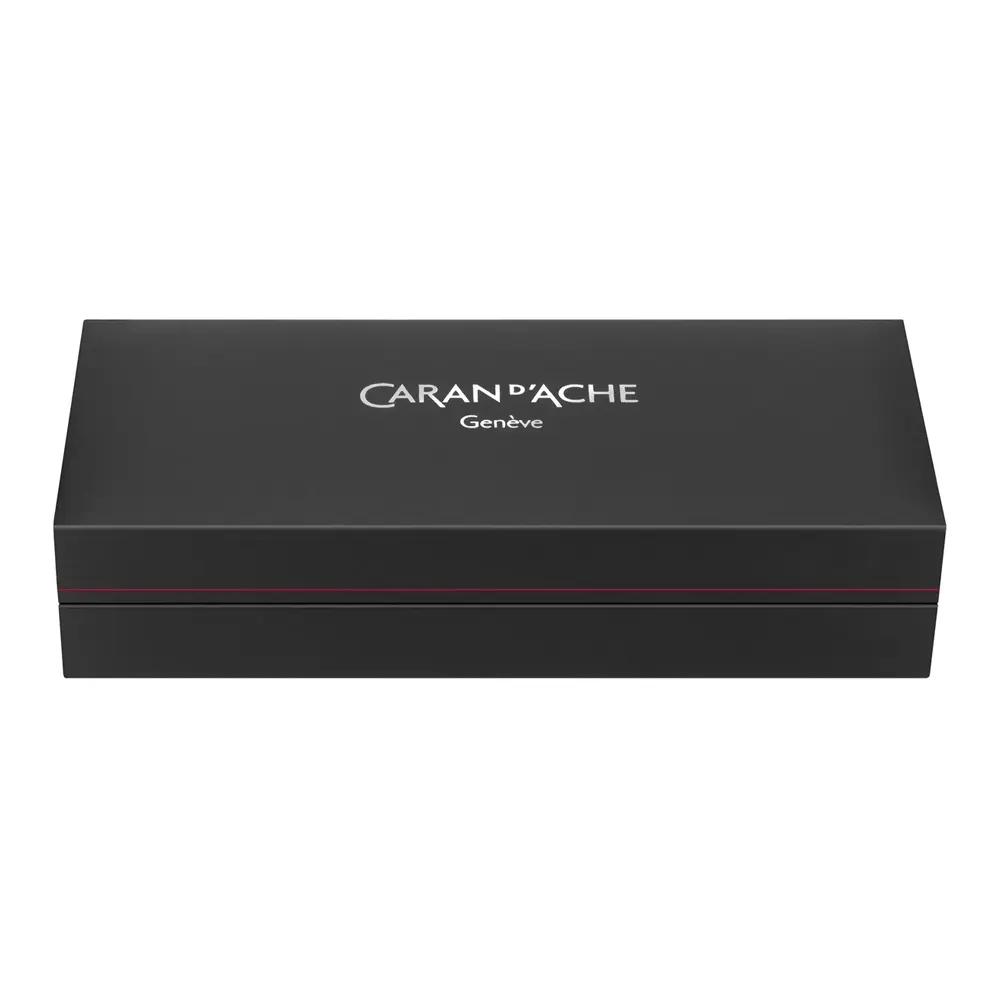 Писалка Caran d'Ache - Leman Slim White Rose Gold, F перо - 3