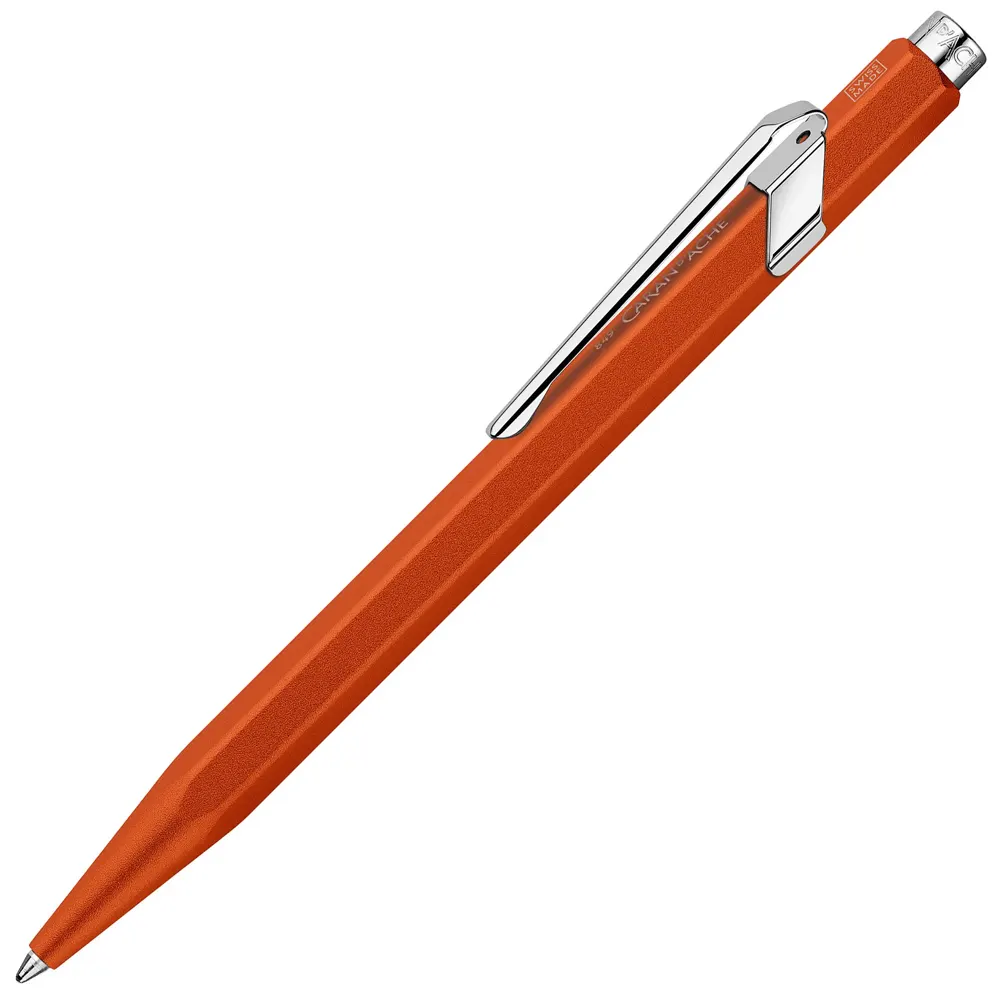 Химикалка Caran D'Ache 849 - Colormat-X, оранжева - 2