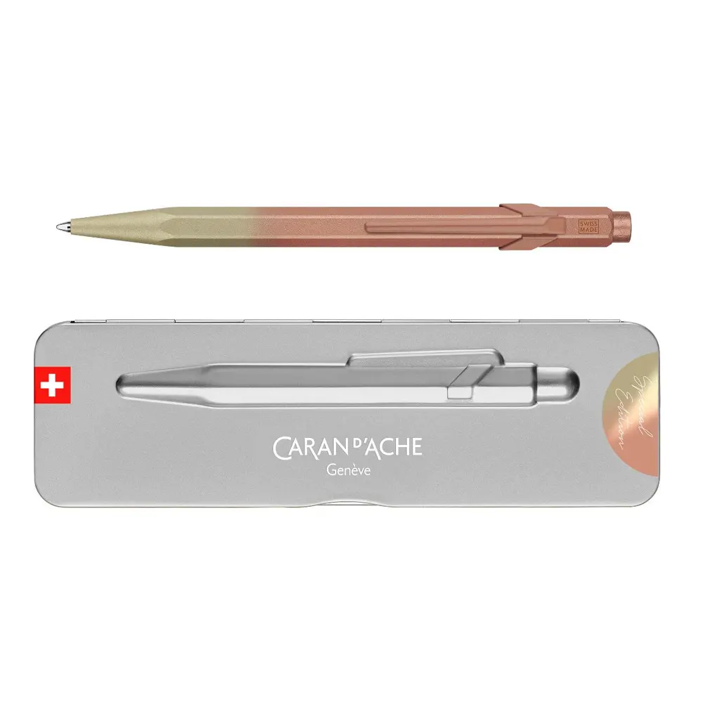 Химикалка Caran d'Ache 849 Claim Your Style Special Edition - Sunstone Pink - 3