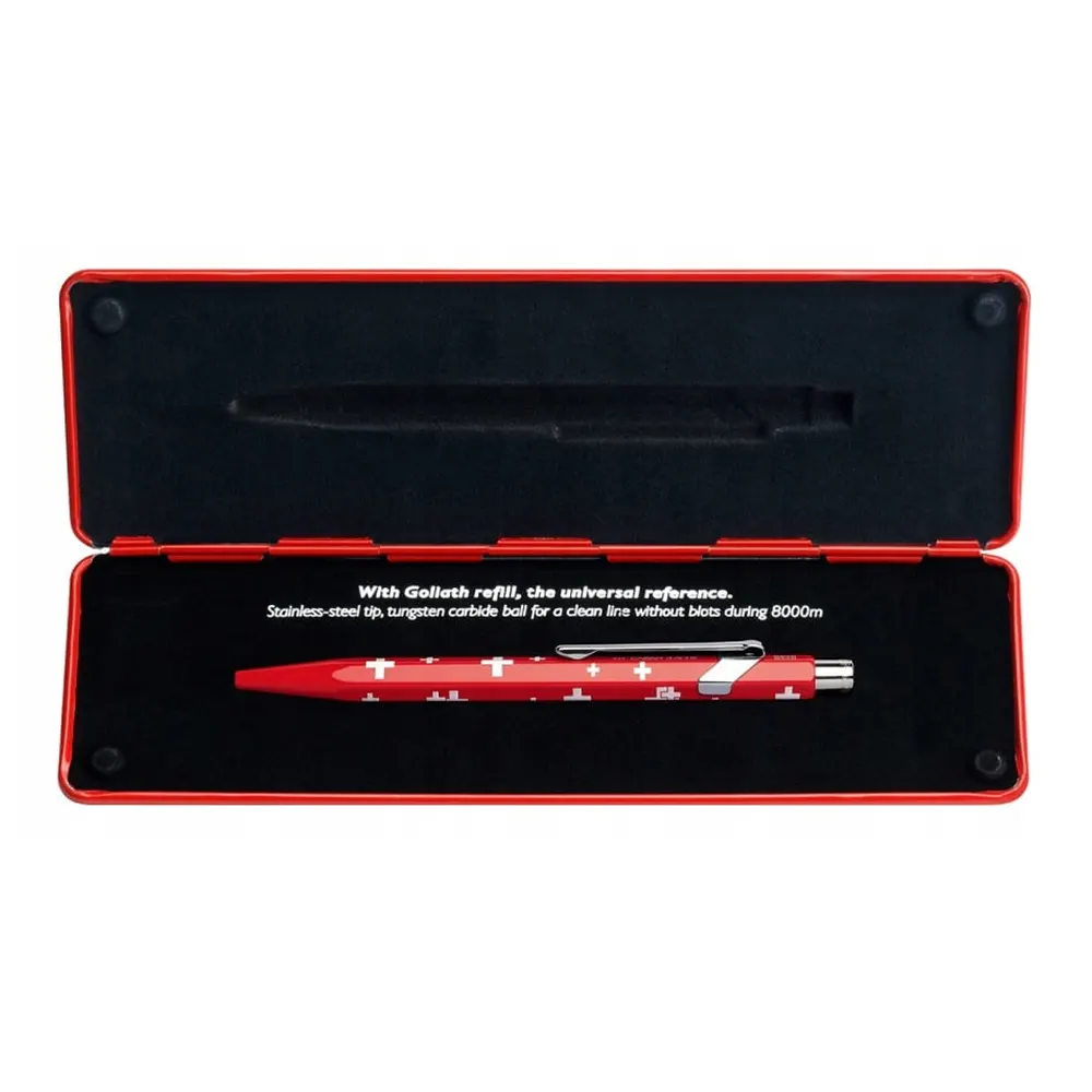 Химикалка Caran d'Ache 849 - Totally Swiss - 4