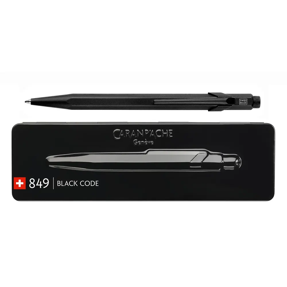 Химикалка Caran d'Ache 849 - Black Code - 3