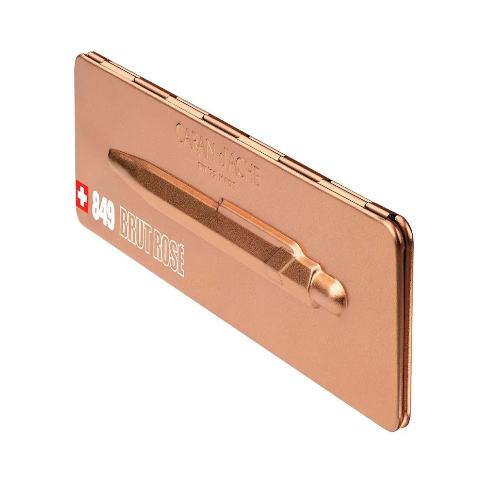 Химикалка Caran d'Ache 849 Special Edition Collection - Brut Rose - 4