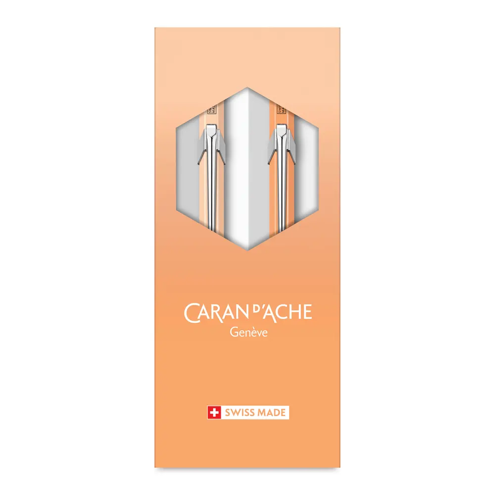 Комплект Caran d'Ache 849 - Sunset Sky Special Edition, химикалка и автоматичен молив - 4