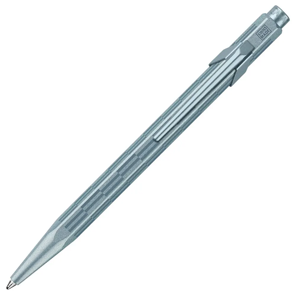 Химикалка Caran d'Ache 849 - Alpine Frost Special Edition, синя