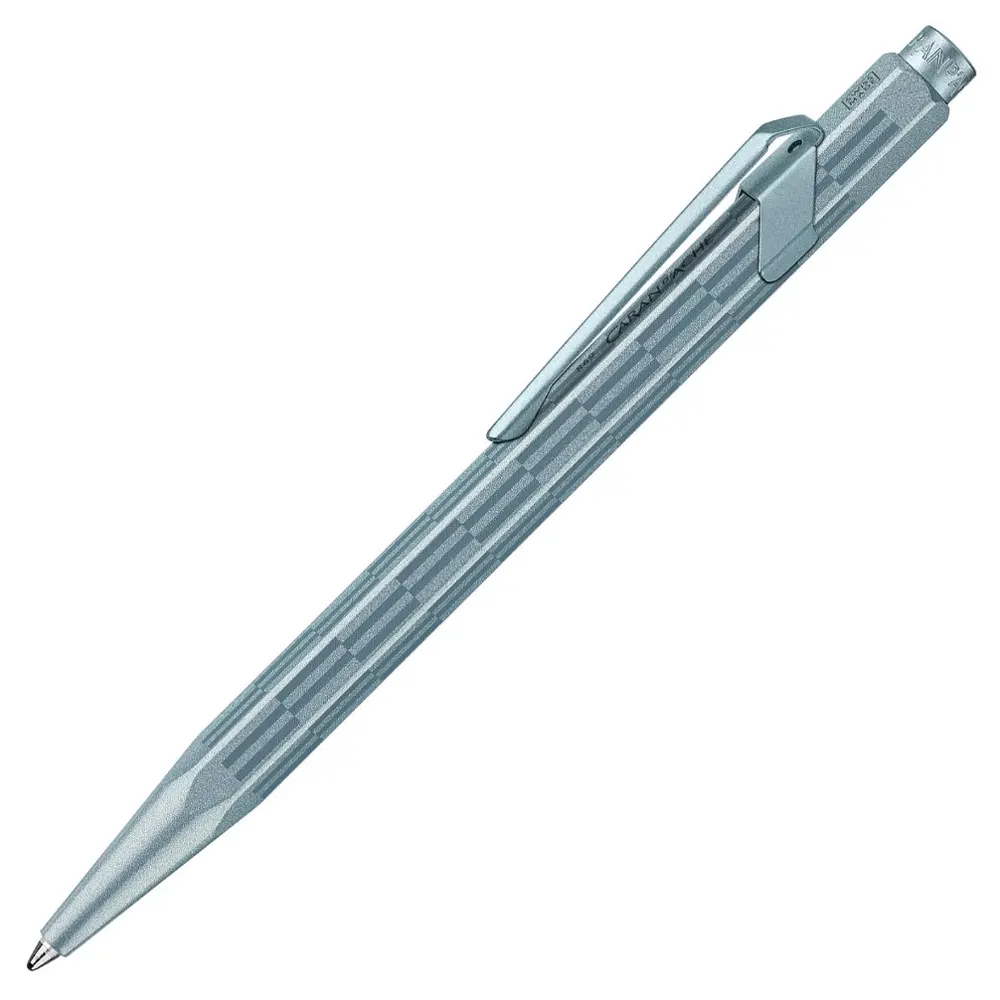 Химикалка Caran d'Ache 849 - Alpine Frost Special Edition, синя - 2
