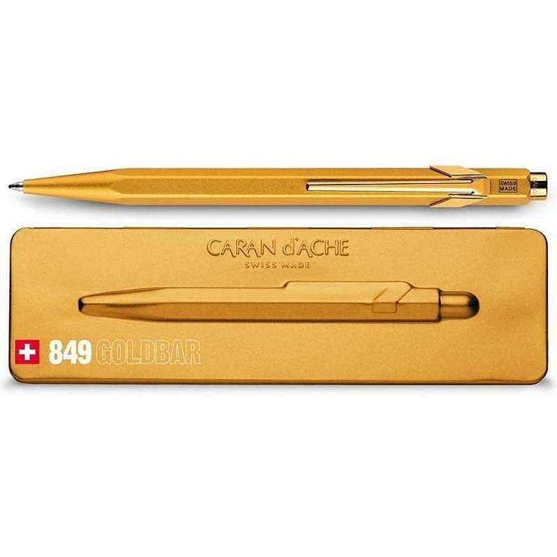 Химикалка Caran d`Ache - 849 Special Edition Collection, Gold Bar