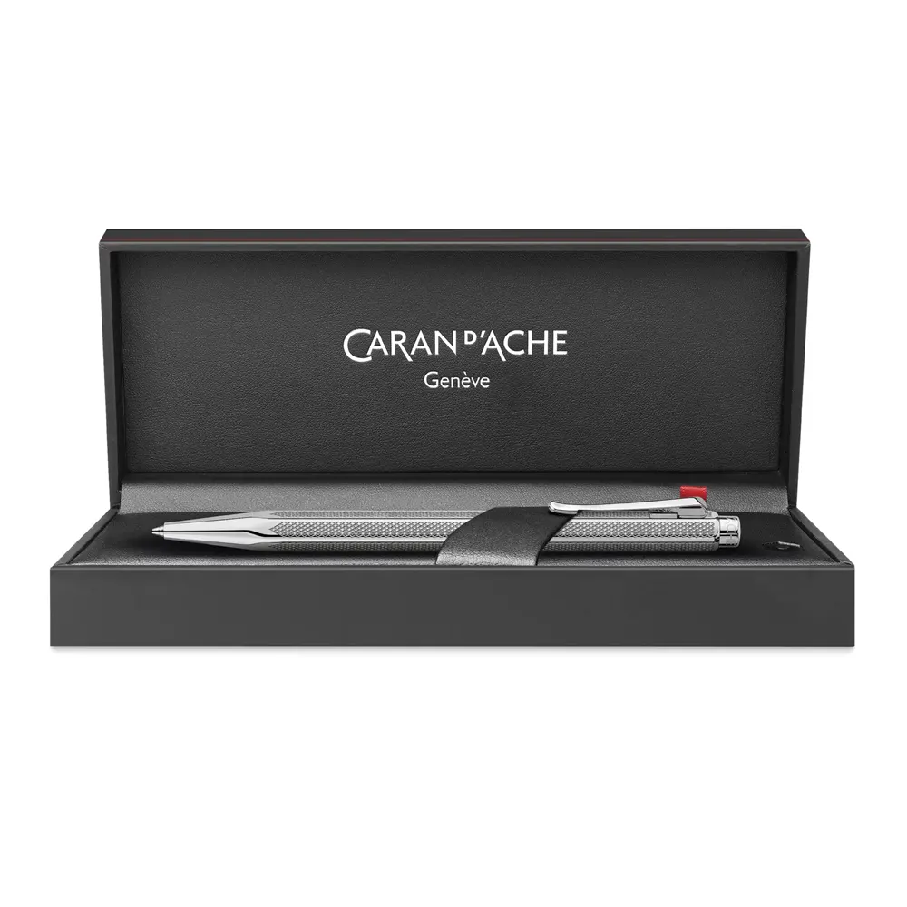 Химикалка Caran d'Ache - Ecridor Silver Retro Original - 3