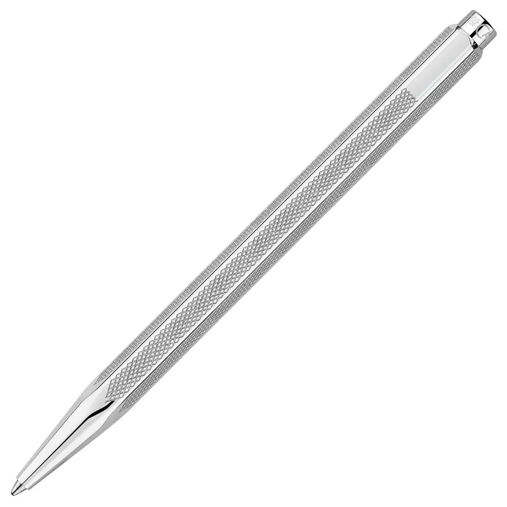 Химикалка Caran d'Ache - Ecridor Silver Retro Original - 2