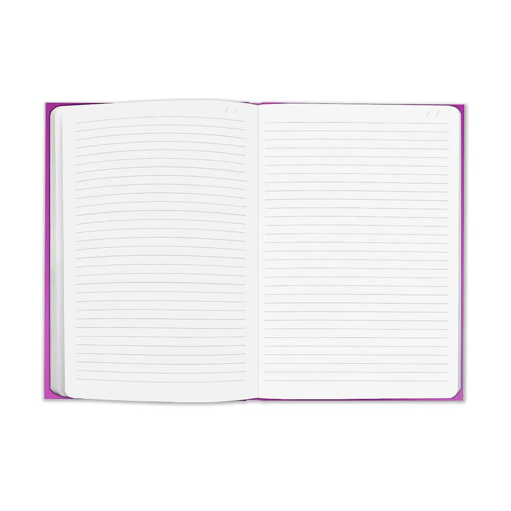 Тефтер Caran d'Ache - Colormat-X, A5, линиран, лилав - 2