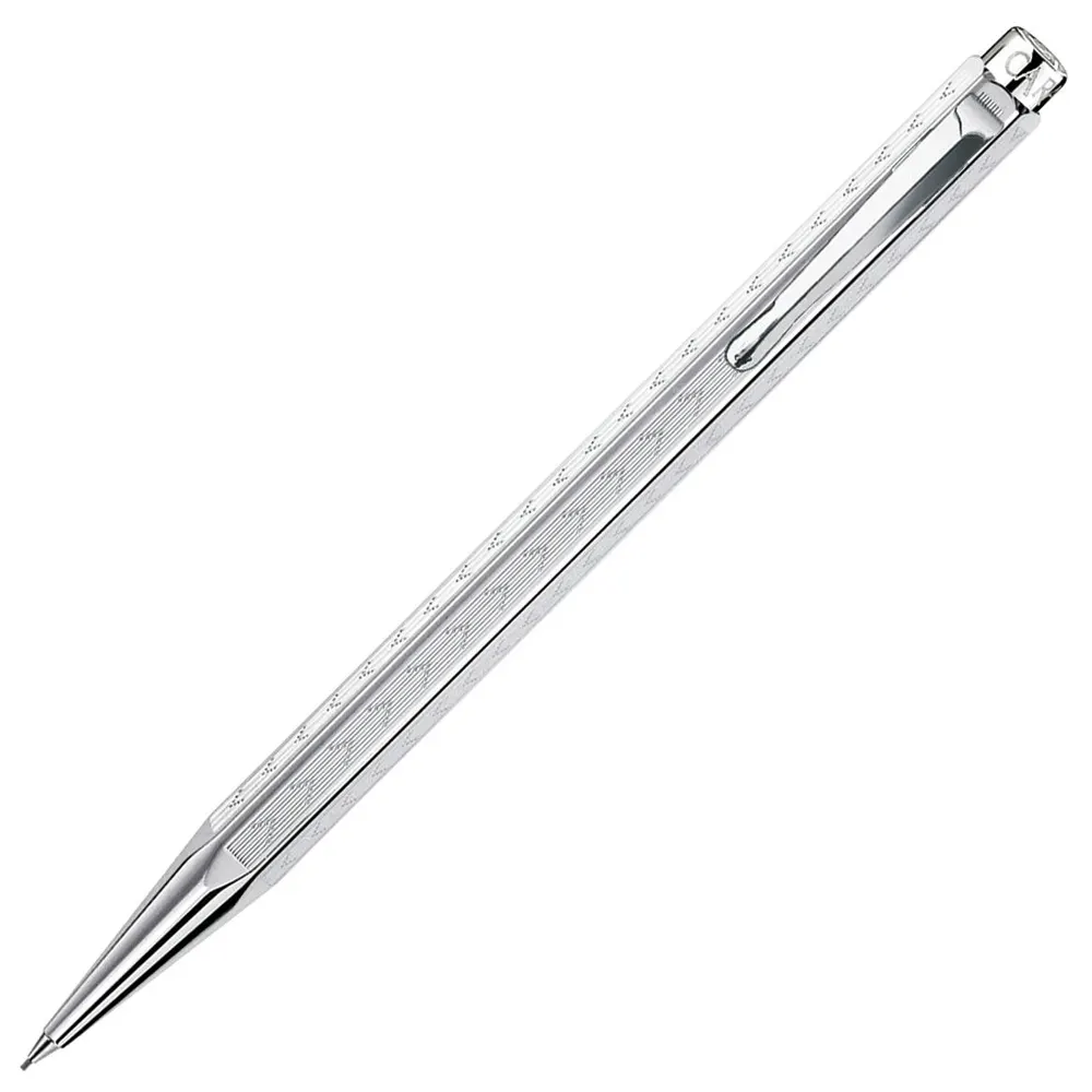 Автоматичен молив Caran d'Ache - Ecridor Chevron Plated