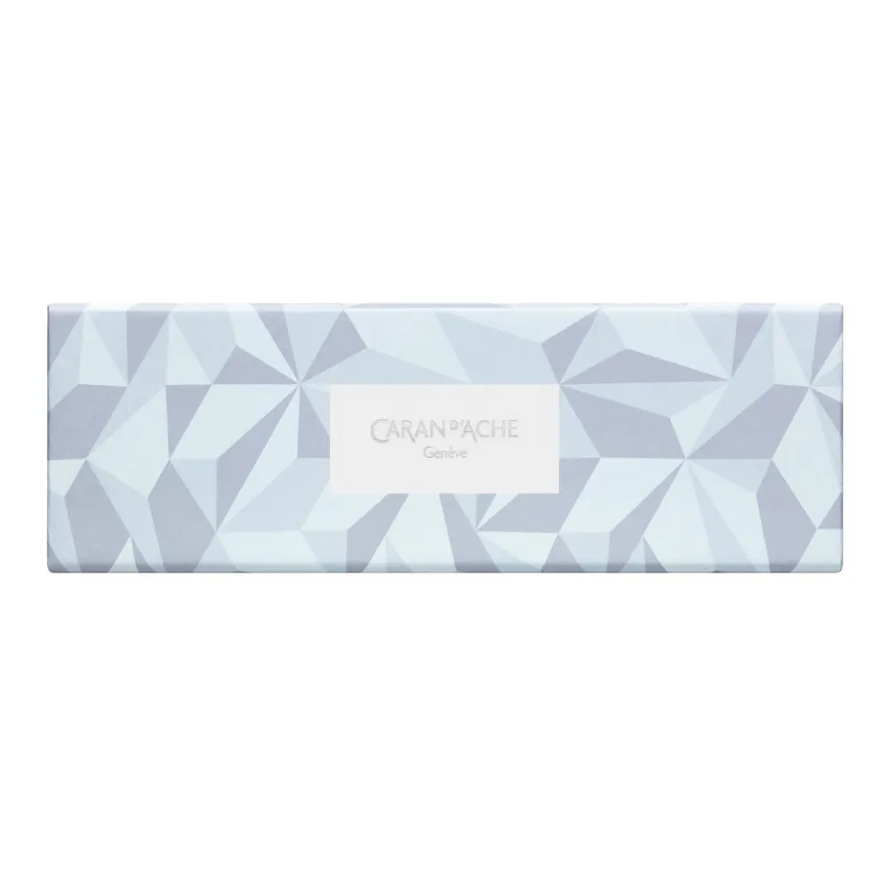 Химикалка Caran d'Ache 849 - Alpine Frost Special Edition, бяла - 5