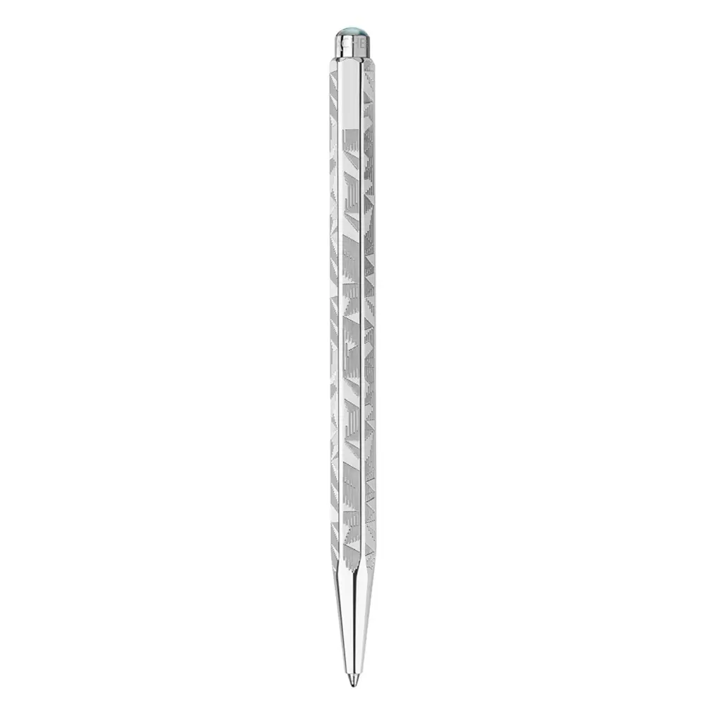 Комплект Caran d'Ache Ecridor - Alpine Frost & Polar Bear, химикалка и калъф - 3